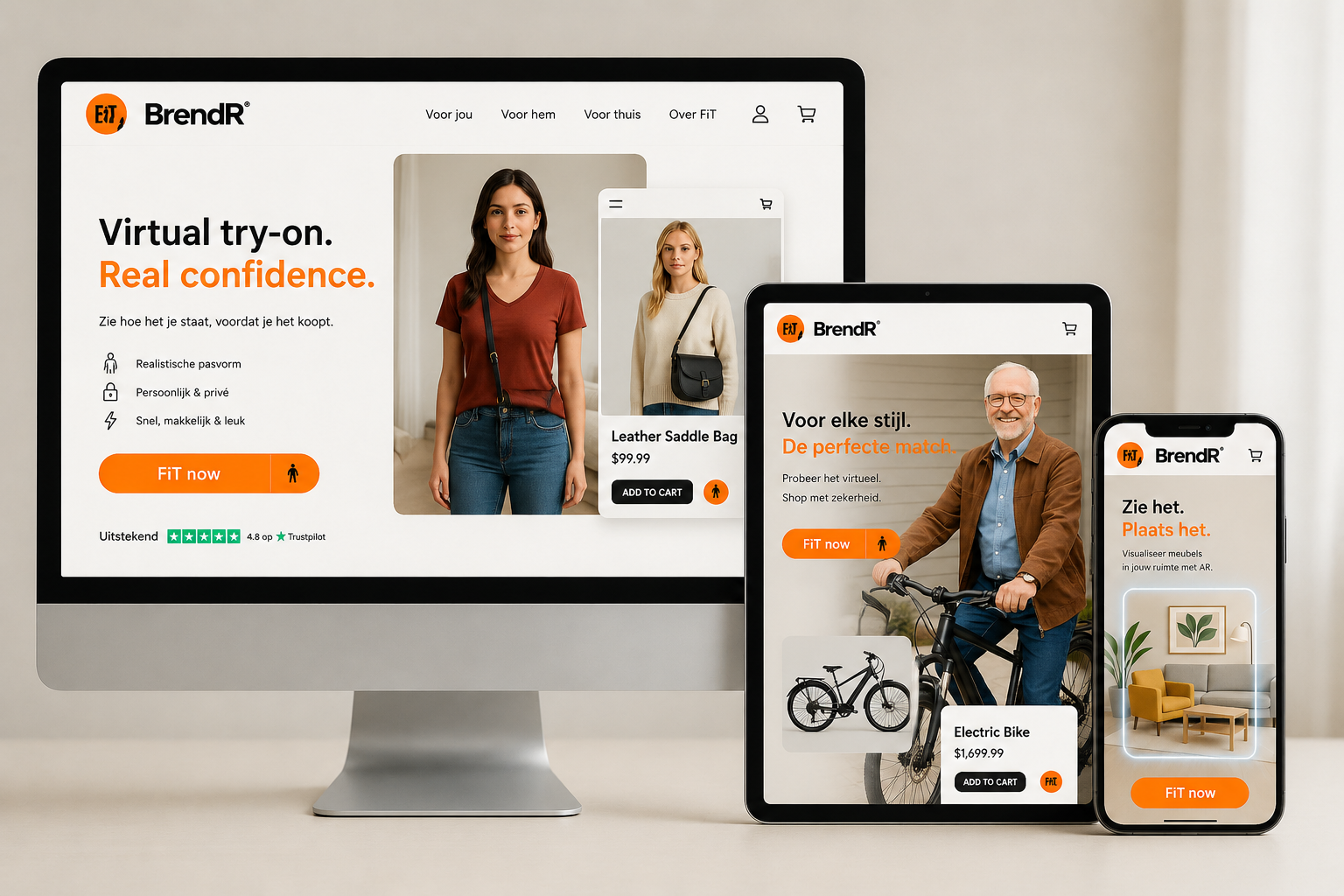 FiT — virtuele paskamer voor webshops
